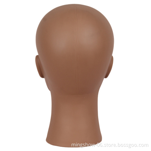 Qingdao mannequin afro head with stand  female mannequin head for wig display